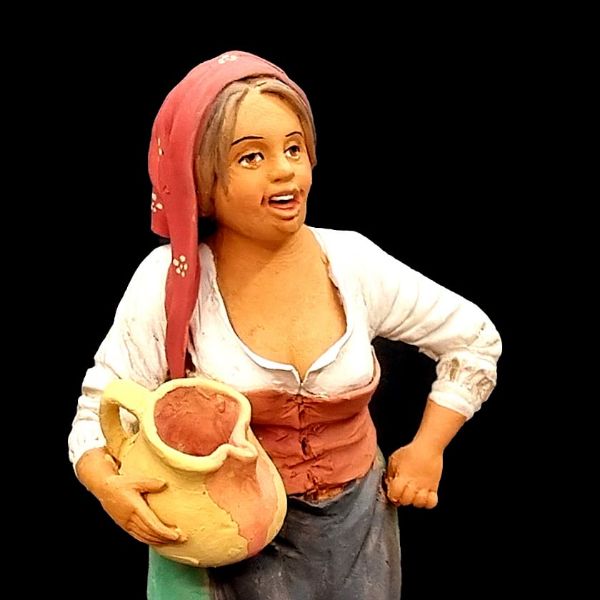 Imagen de Tabernera Belén Velardita 26 cm siciliano terracota 