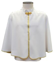 Picture of Confraternity Cloak cm 60 (23,6 inch) in pure Polyester Ivory Red Green Purple Light Blue Chorus
