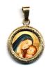 Imagen de Medalla Virgen del Buen Consejo 19 mm plata y esmalte