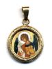 Picture of Archangel Gabriel Necklace 19 mm silver and enamel