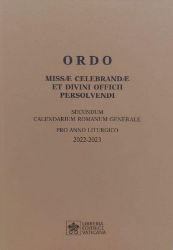 Picture of  ORDO Missae Celebrandae et Divini Officii Persolvendi 2022-2023 Libreria Editrice Vaticana