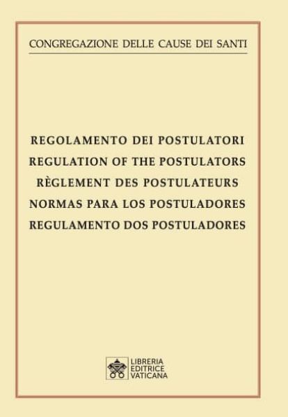 Imagen de Normas para los postuladores Congregación para las Causas de los Santos