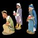Picture of Three Wise Men Set cm 16 (6,3 inch) Velardita Sicilian Nativity in Terracotta 