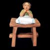 Picture of Child listening Velardita Nativity 16 cm (6,3 inch) sicilian terracotta 