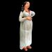 Imagen de Mujer Embarazada cm 16 (6,3 inch) Pesebre Siciliano Velardita en terracota 