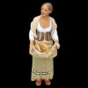 Picture of Woman with Bread Velardita Nativity 16 cm (6,3 inch) sicilian terracotta 