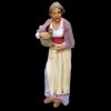 Imagen de Mujer sazonando la Alcachofa Belén Velardita 16 cm siciliano terracota 