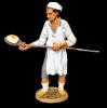 Picture of Baker Velardita Nativity 16 cm (6,3 inch) sicilian terracotta 