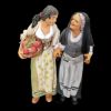Picture of Grandmother and Granddaughter Velardita Nativity 16 cm (6,3 inch) sicilian terracotta 