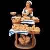 Picture of Bread Saleswoman Velardita Nativity 16 cm (6,3 inch) sicilian terracotta 