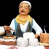Picture of Cold Cut Seller Velardita Nativity 16 cm (6,3 inch) sicilian terracotta 