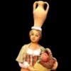 Imagen de Mujer con naranjas y jarra Belén Velardita 16 cm siciliano terracota 