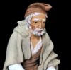 Imagen de Tío Gennaro calentándose las manos Belén Velardita 16 cm siciliano terracota 