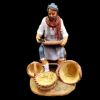 Picture of Basket-maker sitting Velardita Nativity 21 cm (8,3 inch) sicilian terracotta 