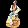 Imagen de Decorador sentado Belén Velardita 21 cm siciliano terracota 