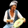 Imagen de Decorador sentado Belén Velardita 21 cm siciliano terracota 