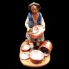 Picture of Tinsmith sitting Velardita Nativity 21 cm (8,3 inch) sicilian terracotta 