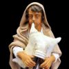 Immagine di Zampognaro Presepe Velardita 21 cm originale siciliano terracotta 