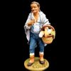 Immagine di Pastore con finocchi Presepe Velardita 21 cm originale siciliano terracotta 