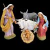 Imagen de Sagrada Familia (5 piezas) Belén Velardita 21 cm siciliano terracota 