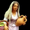 Picture of Woman with Basket and Pitcher Velardita Nativity 21 cm (8,3 inch) sicilian terracotta
