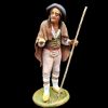 Imagen de Mendigo con bastón Belén Velardita 21 cm siciliano terracota 
