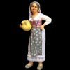 Immagine di Locandiera Presepe Velardita 21 cm originale siciliano terracotta 