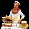 Picture of Cold Cut Seller Velardita Nativity 21 cm (8,3 inch) sicilian terracotta
