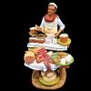 Picture of Cold Cut Seller Velardita Nativity 21 cm (8,3 inch) sicilian terracotta