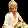 Picture of Shepherd with fig basket Velardita Nativity 16 cm (6,3 inch) sicilian terracotta 