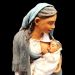 Immagine di Donna in piedi che allatta cm 21 (8,3 inch) Presepe Siciliano Velardita in Terracotta 