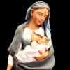 Picture of Nursing woman standing Velardita Nativity 21 cm (8,3 inch) sicilian terracotta 