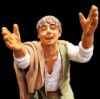 Picture of Amazed Shepherd Velardita Nativity 21 cm (8,3 inch) sicilian terracotta
