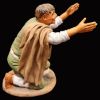 Picture of Amazed Shepherd Velardita Nativity 21 cm (8,3 inch) sicilian terracotta