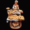 Imagen de Vendedora de Pan Belén Velardita 21 cm siciliano terracota 