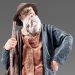 Picture of Shepherd with Bag 55 cm (21,6 inch) Rustika wooden Nativity in peasant style with fabric clothes