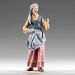 Imagen de Mujer con Delantal 14 cm (5,5 inch) Pesebre campesino Rustika de madera con trajes de tela