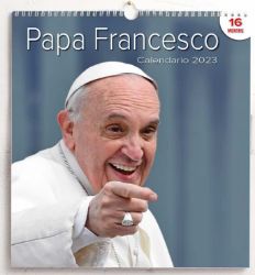 Picture of Pope Francis 2023 wall Calendar  cm 31x33 (12,2x13 in) 16 months