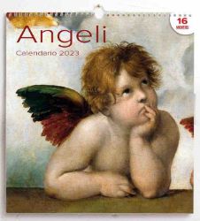Imagen de Angels 2023 wall Calendar cm 31x33 (12,2x13 in)