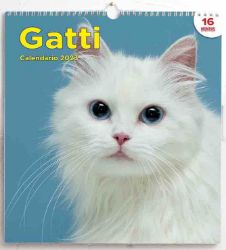 Picture of Cats 2023 wall Calendar cm 31x33 (12,2x13 in)