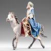 Picture of Wise King on Horse Rustika Nativity 30 cm (11,8 inch) rustic wood & fabric