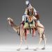 Picture of Wise King on Dromedary 55 cm (21,6 inch) Rustika wooden Nativity in peasant style with fabric clothes