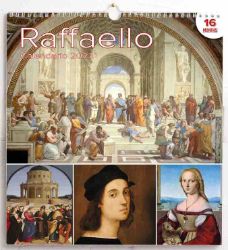 Immagine di Raphael (Raffaello Sanzio) 2024 wall Calendar cm 31x33 (12,2x13 in)
