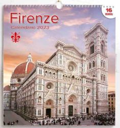 Picture of Florencia Firenze Calendario de pared 2023 cm 31x33 (12,2x13 in)