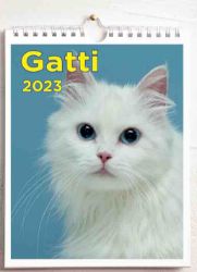 Picture of Gatti Calendario da tavolo e da muro 2023 cm 16,5x21
