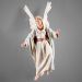 Picture of Glory Angel to hang up 40 cm (15,7 inch) Rustika wooden Nativity in peasant style with fabric clothes