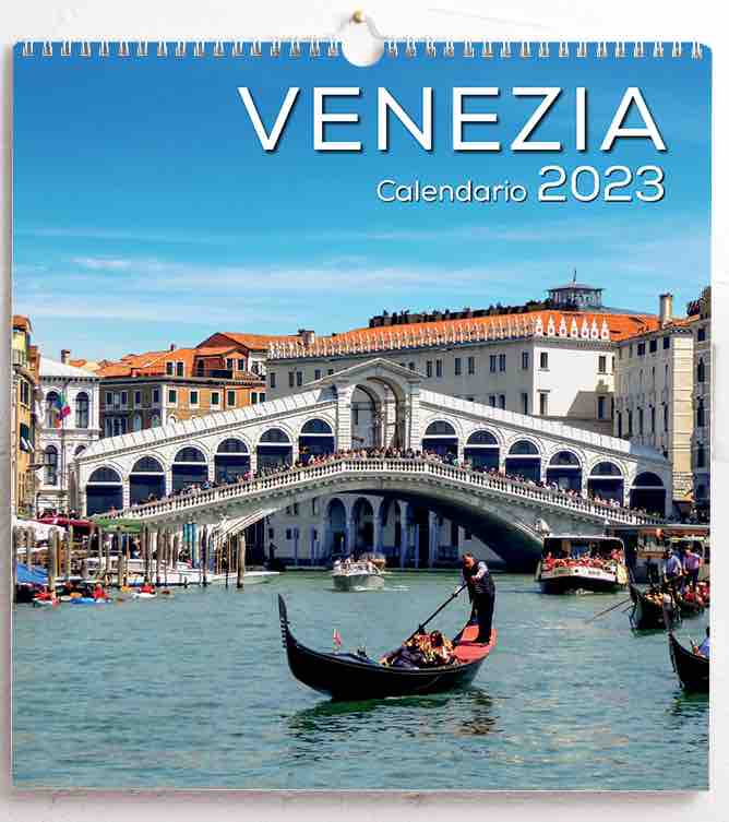 Venice Venezia 2023 Wall Calendar Cm 31x33 12 2x13 In Vaticanum