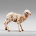 Picture of Lamb standing cm 10 (3,9 inch) Immanuel dressed Nativity Scene oriental style Val Gardena wood 