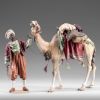 Immagine di Cammelliere Presepe Immanuel 10 cm palestinese legno e stoffa