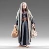 Imagen de Mujer anciana Belén Immanuel 10 cm oriental madera y tela